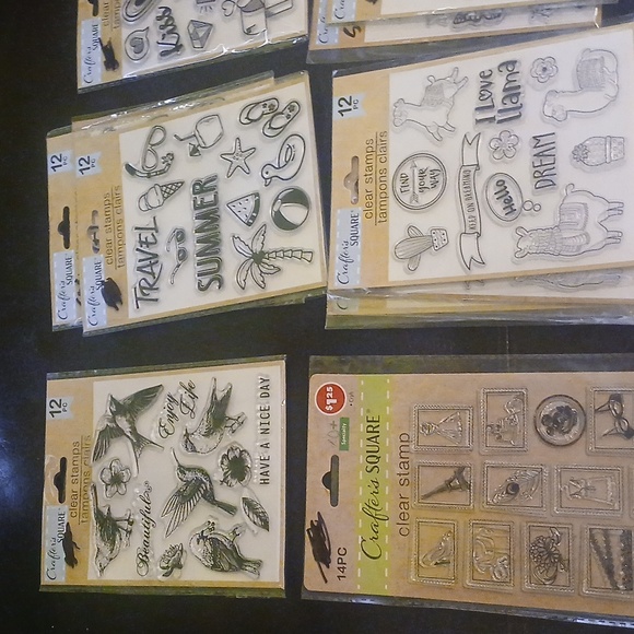 Assorted Clear Stamps - Picture 2 of 4